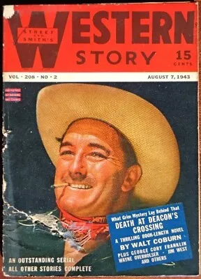 Western Story Magazine  1943  August  7 • $5