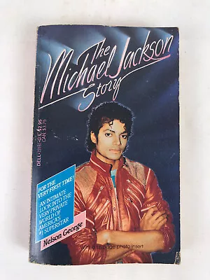 The Michael Jackson Story Paperback Book By Nelson George 1984 Dell • $4.95