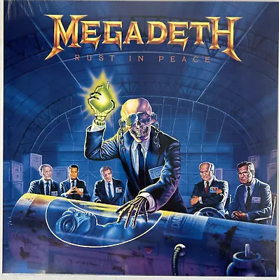Megadeth Rust In Peace - Vinyl LP Album Reissue - New Sealed - Capitol Records • $60