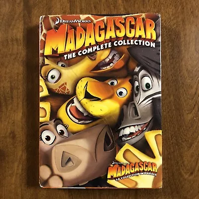 Dreamworks MADAGASCAR The Complete Collection 3-Disc DVD Collection NEW • $10.19