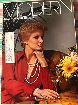 Retro Modern Beauty Shop March 1974 • $12.75
