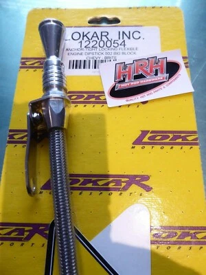 $195 • Buy Lokar Locking Dipstick For Blown/turbo 502 Big Block Chev Engine 1220054