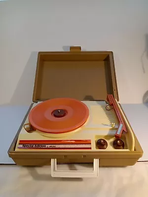 Dejay Vintage Record Player Kids Phonograph Turntable Special Edition Works • $30