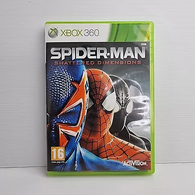 Spider-man Shattered Dimensions - Xbox 360 - Rare Excellent Condition  • $69.95