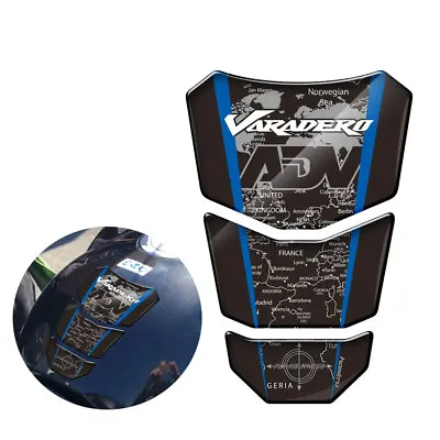 Motorcycle Resin Tank Pad Protector Sticker For Honda Varadero XL 125 250 1000 • $28