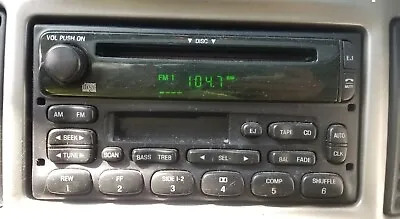 1998-2005 Ford Mercury Mazda Radio CD Tape Player USED. 3L5T-18C868-AC • $69.99