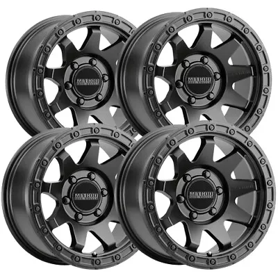 (Set Of 4) Method MR317 18x9 6x5.5  +3mm Matte Black Wheels Rims 18  Inch • $1203.96