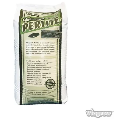 New 4 Cu. Ft. Perlite Gardening Greenhouse Growing Media Compost Aeration  • $48.58