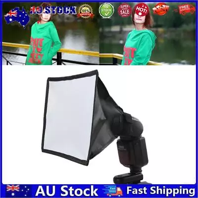 AU Flash Lamp Soft Box Universal Mini Diffuser For Nikon For Canon • $8.79