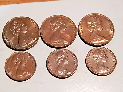 1977 X3. 2 Cents. And 1977 X3. 1 Cent. . As Found In Deceased Estate. . L@@@K  • $8