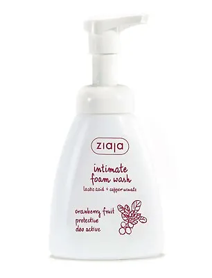 Ziaja Intima Intimate Hygiene Foam Cranberry Nectar 250 Ml • £8.65