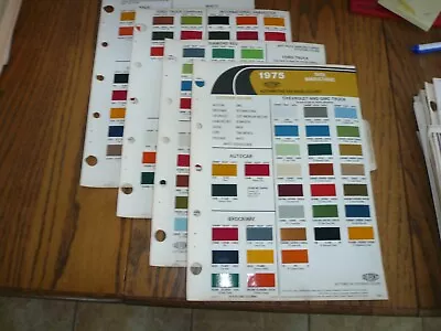 1975 Kenworth Ford Dodge Chevy GMC White Int'l Mack Fruehauf Dupont Paint Chips  • $14.99