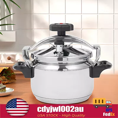 3L 3.17 Quart Mini Pressure Cookers Pressure Canners 50Kpa 304 Stainless Steel • $58.90