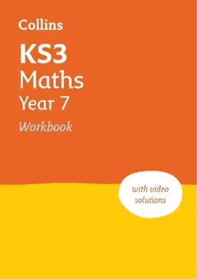 KS3 Maths Year 7 Workbook (Paperback) Collins KS3 Revision • £6.55