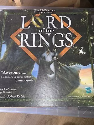 Lord Of The Rings Board Game - Hasbro Lord Of The Rings Game • £6