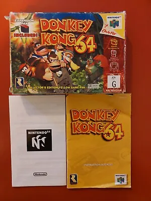 $17 • Buy Nintendo BOX ONLY Nintendo 64 Donkey Kong 64 AUS PAL