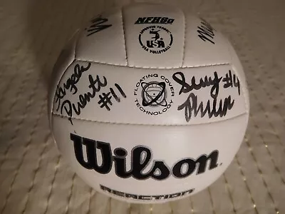 Circa 2015 Notre Dame Women's Volley Ball 16 Team Member Signed Mini-VolleyBall! • $375