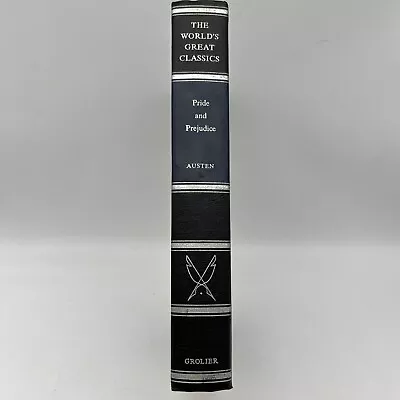 Pride And Prejudice Jane Austen 1958 World's Great Classics Grolier * • $19.91