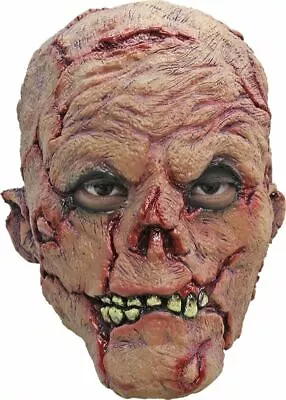 Burn Zombie Gruesome Latex Halloween Head Horror Mask • £21.09