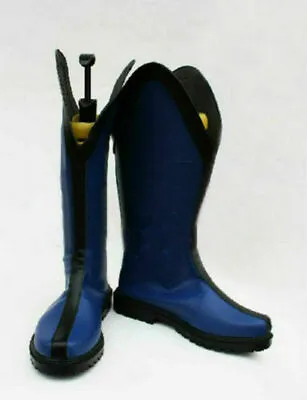 $40.04 • Buy Wolverine X-Men Cosplay Shoes Boots Dark Blue Cos Halloween Handmade Shoes &