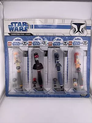 LEGO Star Wars: Pen Set Connectible Pens - DarthFettLuke - NEW SEALED • $74.95