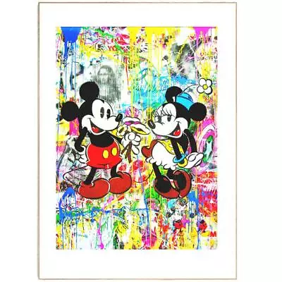 Mr. Brainwash Love Mickey Mouse Print • £3.99