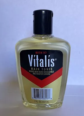 Vitalis V7 Hair Tonic Hydroabietyl Alcohol Original Formula 7 Fl Oz. New • $29.99