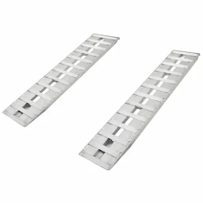 72  Aluminum Truck Car Auto Trailer Ramps Auto Hauler Hook Ends 4000 Lb • $669.99