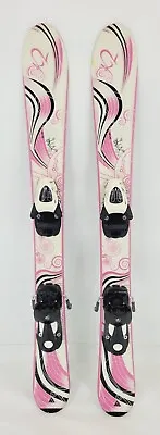 K2 Luv Bug 88cm Skis W/ Salomon TZ5 Bindings • $155