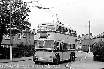 £0.99 • Buy Bournemouth Corporation 252 KLJ353 BUT Trolley Bus Photo Ref P238