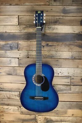 Rogue SO-069-RAG-R Starter Acoustic Guitar - Blue Burst  DAMAGED  #R6622 • $19.95