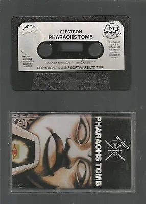 Pharoahs Tomb - A&f Software - Acorn Electron Cassette Game • £3.99