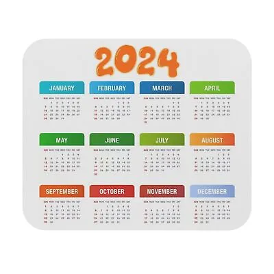 Mouse Pad 2024 Calendar  • $12.99
