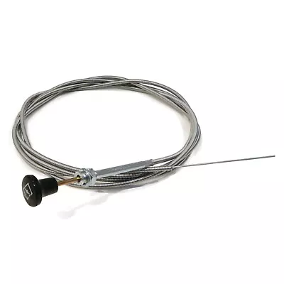 Universal Choke Push-Pull Control Cable Wire Knob Motor Lawnmower Yard Throttle • $14.99