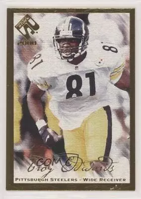 2000 Pacific Private Stock Gold /181 Troy Edwards #75 • $3.24