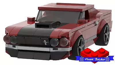 BACK IN STOCK! Custom LEGO Speed Champions Looks Like 1969 Ford Mustang Mach 1 • $44.99