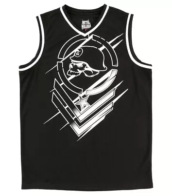 Metal Mulisha Direct Jersey Mens Black White Vest Tank Top Small • $65