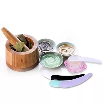 100-Piece Mini Disposable Cosmetic Spatulas - Plastic Scoop Dispenser For Makeup • $7.49