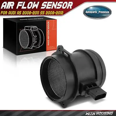 Mass Air Flow Sensor With Housing For Audi A5 08-11 S5 08-12 2.0L 3.0L 3.2L 4.2L • $43.99
