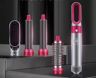 5 In 1 Hot Air Comb Automatic Hair Curler For Curling Or Straightening • $32.99