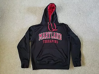 Men's University Of Maryland Hoodie By Colosseum Athletics Size Medium • $16.99