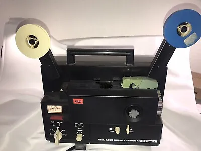 Elmo Sound ST-600 M 2-Track Super 8 Cine Film Sound Projector • $213.74