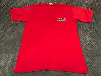 Makita Lithium-ion Brush Less T Shirt Top Size Large Red - Tradesman Promotional • $12.62