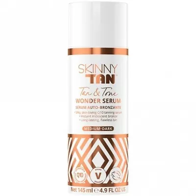 Skinny Tan - Tan & Tone Wonder Serum - Medium/Dark - 145ml Fake Tan Skincare New • £9.99