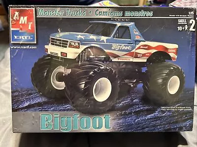 Sealed Bigfoot Plastic Model 1:25 Scale Monster Truck  AMT ERTL New  • $30.99