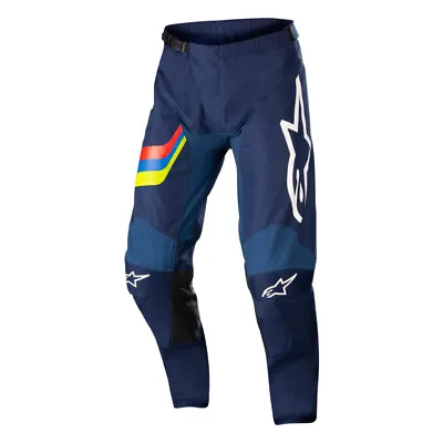 Alpinestars Racer Braap Dark Blue MX Off Road Pants Men's Sizes 28 30 & 40 • $29.99