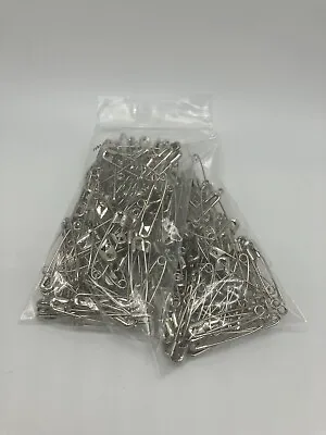 Safety Pins - 200 Pack -  Size 1-1/2  FREE SHIP • $9.89