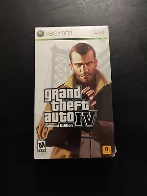 Grand Theft Auto IV Special Edition (Microsoft Xbox 360 2008) Brand New Sealed • $249.95