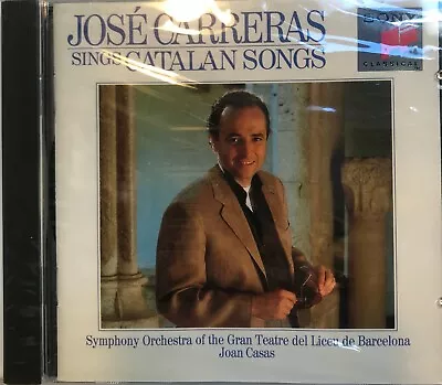 Jose Carreras Sings Catalan Songs (CD 1991 Sony Classical) *Brand New* • $13.95