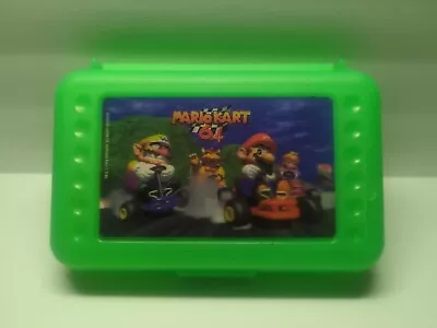 1998 Nintendo Mario Kart '64 Green Lenticular Pencil Box Newell Office Products • $30.95